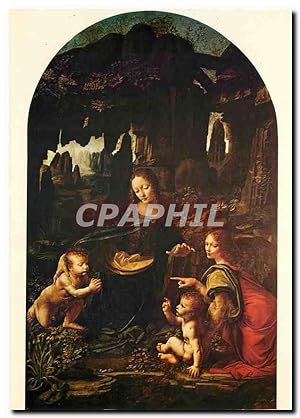 Seller image for Carte Postale Moderne Leonardo da Vinci La Madonne aux rochers for sale by CPAPHIL