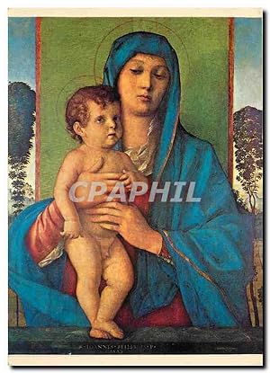 Bild des Verkufers fr Carte Postale Moderne Giovanni Bellini La Madonna degli Alberitti Venezia zum Verkauf von CPAPHIL