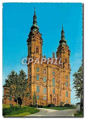 Bild des Verkufers fr Carte Postale Moderne Vierzehnheiligen Barock Basilika von Balthasar Neumann zum Verkauf von CPAPHIL