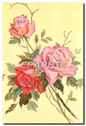 Carte Postale Moderne Fleurs