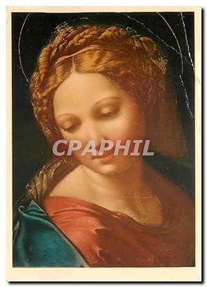 Immagine del venditore per Carte Postale Moderne Santa Gamiglia Detta la Perla Particolare della Vergine Raffaello Galleria del prado Madrid venduto da CPAPHIL