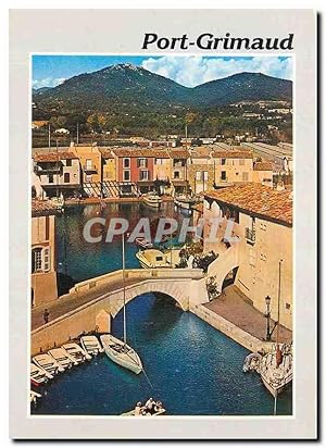 Imagen del vendedor de Carte Postale Moderne Port Grimaud Var Cite lacustre realisee Etige et Manera S A a la venta por CPAPHIL