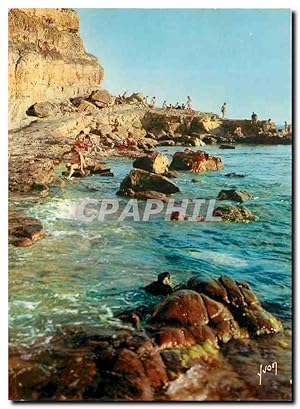 Image du vendeur pour Carte Postale Moderne Couleurs et Lumiere de France La Cote d'Azur miracle de la nature Le Pradet Var Les rochers des mis en vente par CPAPHIL