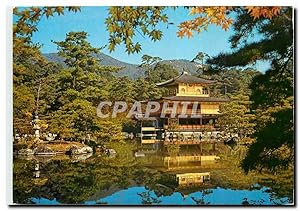 Carte Postale Moderne Kinkakuji Temple or Golden Pavilion Kyoto