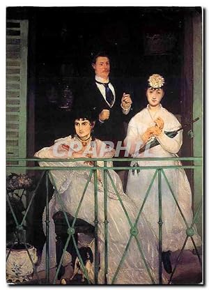 Bild des Verkufers fr Carte Postale Moderne Edouard Manet Le Balcon zum Verkauf von CPAPHIL