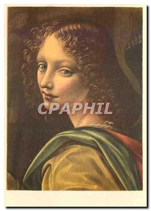 Seller image for Carte Postale Moderne l'Ange Detail de la Vierge au Rocher Leonardo da Vinci Ecole Florentine for sale by CPAPHIL