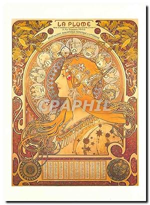 CP007 Champagne Printer Publisher by Alphonse Mucha Compact Mirror