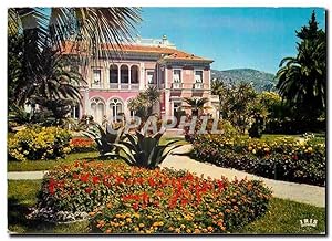 Image du vendeur pour Carte Postale Moderne Institut de France Academie des Beaux Arts Fondation Ephrussi de Rothschild Jardins et Villa le mis en vente par CPAPHIL