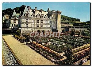 Image du vendeur pour Carte Postale Moderne Villandry Indre et Loire Le Chteau et le jardin potager mis en vente par CPAPHIL