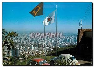 Bild des Verkufers fr Carte Postale Moderne Brasil Turistico Belo Horizonte Vista parcial do alto zum Verkauf von CPAPHIL