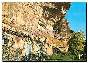 Image du vendeur pour Carte Postale Moderne Les Eyziers (Dordogne) Capitale de la Prehistoire Habitation Troglodytique mis en vente par CPAPHIL