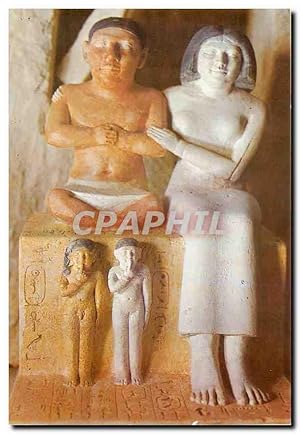 Carte Postale Moderne Egyptian Museum Cairo Dwarf Seneb