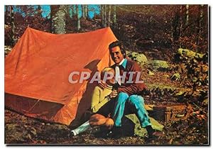 Image du vendeur pour Carte Postale Moderne Femme Homme Camping mis en vente par CPAPHIL