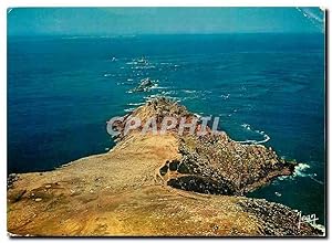 Bild des Verkufers fr Carte Postale Moderne La Bretagne La Pointe du Raz Sud Finistere vue arienne de la Pointe zum Verkauf von CPAPHIL