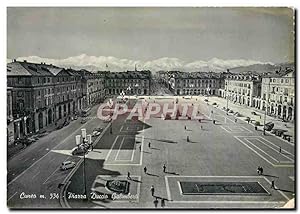 Carte Postale Ancienne Cuneo Piazza Duccio Galimberli