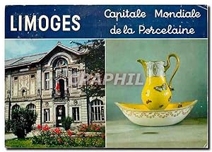 Carte Postale Moderne Limoges Capitale Mondiale de la Porcelaine