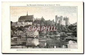 Imagen del vendedor de Montreuil - Bellay - CDA - Chteau et Eglise - vue de la rive g. du Thouet a la venta por CPAPHIL