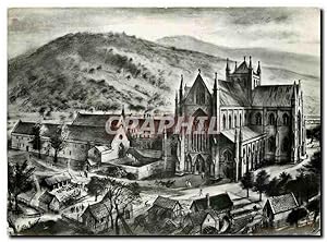 Carte Postale Moderne Tintern Abbey Monmouthshire As it might have appeared before the dissolutio...