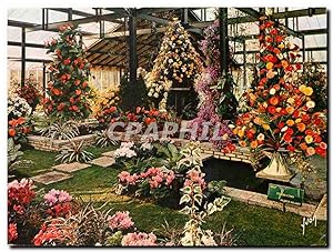 Carte Postale Moderne Fleurs Floralies internationale Paris 1969