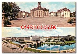 Carte Postale Moderne Saarbrucken Ludwigskirche
