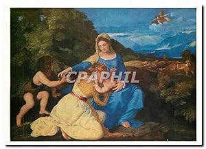 Image du vendeur pour Carte Postale Moderne National Gallery Titian Tiziano vecellio(active before 1511 died 1576) mis en vente par CPAPHIL