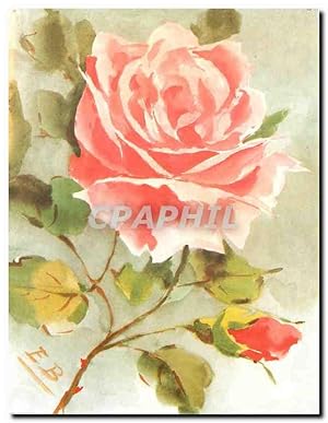 Bild des Verkufers fr Carte Postale Moderne Oeuvres promues par sa fille Juliette Chich Mantout en 1987 zum Verkauf von CPAPHIL