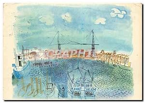 Carte Postale Moderne R Dufy Marseille Le Vieux Port