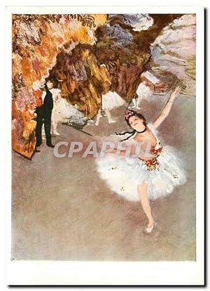 Image du vendeur pour Carte Postale Moderne Edgar Degas Danseuse sur scene mis en vente par CPAPHIL