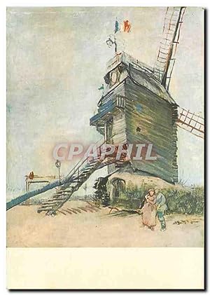 Imagen del vendedor de Carte Postale Moderne Van Gogh Le Moulin de la Galette 1886 a la venta por CPAPHIL