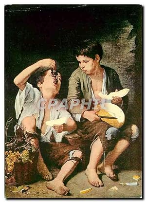 Imagen del vendedor de Carte Postale Moderne Murillo 1618 1682 Enfants mangent melon en raisin a la venta por CPAPHIL