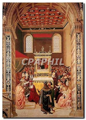 Seller image for Carte Postale Moderne Siena Cathdrale Capella Piccolommi Enea Sylvio Piccolommi elected cardinal for sale by CPAPHIL