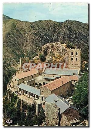 Carte Postale Moderne Saint Martin de Canigou (environs de Vernet les Bains) L'Abbaye (Fondee au ...