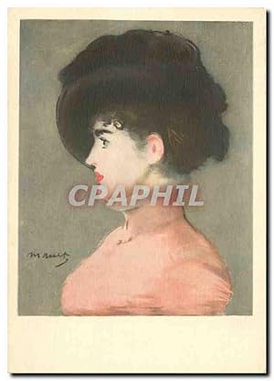 Bild des Verkufers fr Carte Postale Moderne E Manet Portrsait d'Irma Brunner zum Verkauf von CPAPHIL