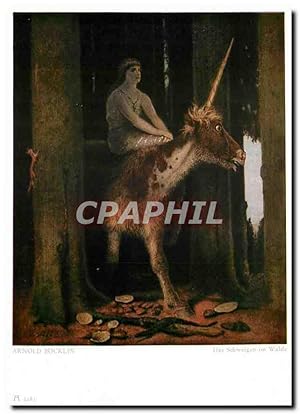 Seller image for Carte Postale Moderne Arnold Bocklin 1827 1901 Des Schweigen im Walde Berlin for sale by CPAPHIL