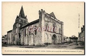 Image du vendeur pour Trves Cunault- L'Eglise des XI et XII sicles. Clbre par sa parfaite architecture romaine -CPA mis en vente par CPAPHIL
