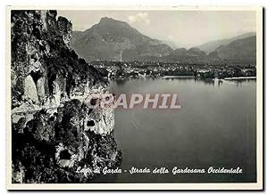 Bild des Verkufers fr Carte Postale Moderne Lago di Garda Strada della Gardesana Occidentale zum Verkauf von CPAPHIL