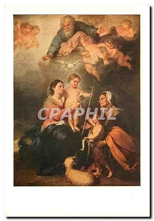 Imagen del vendedor de Carte Postale Moderne Bartolome Esteban Murillo 1616 1682 La Sainte Famille a la venta por CPAPHIL