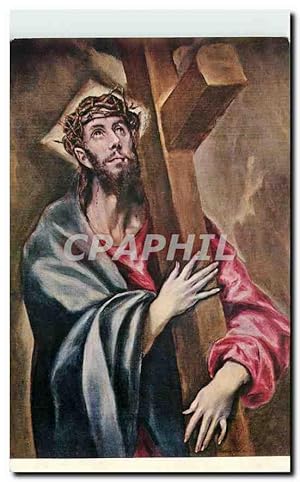 Image du vendeur pour Carte Postale Moderne Museo del Prado Greco Christ mis en vente par CPAPHIL