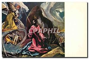 Image du vendeur pour Carte Postale Moderne Galeria National de Londres Greco le Christ au Jardin des Oliviers mis en vente par CPAPHIL