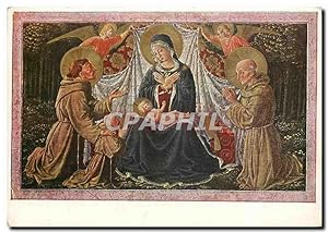 Imagen del vendedor de Carte Postale Moderne Benozzo Gozzoli (1420 1497) La Vierge et l'Enfant jesus et plusieurs Saints a la venta por CPAPHIL