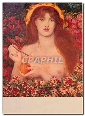 Immagine del venditore per Carte Postale Moderne Dante Gabriel Rossetti 1828 1882 Venus Verticordia Russel Cotes Art Gallery and Museum Bournemou venduto da CPAPHIL