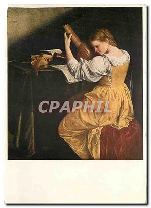 Image du vendeur pour Carte Postale Moderne Michaelangelo Caravaggio 1569 1609 Die Lautenspielerin mis en vente par CPAPHIL