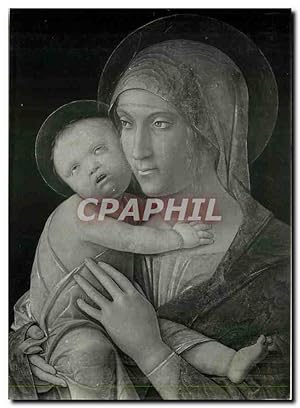 Image du vendeur pour Carte Postale Moderne Accademia Carrara Bergamo Andrea Mantegna Madonna col Bambino mis en vente par CPAPHIL