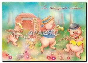 Image du vendeur pour Carte Postale Moderne Les trois petits cochons mis en vente par CPAPHIL