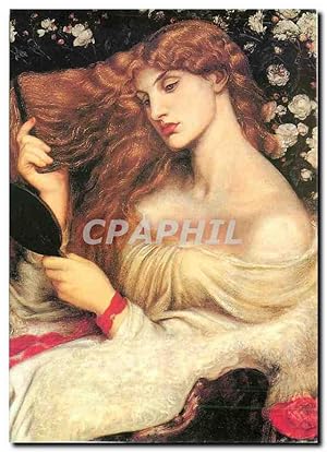 Immagine del venditore per Carte Postale Moderne Dante Gabriel Rossetti Lady lith detail 1868 venduto da CPAPHIL