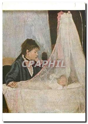 Bild des Verkufers fr Carte Postale Moderne Berthe Morisot 1841 1895 Le Berceau zum Verkauf von CPAPHIL