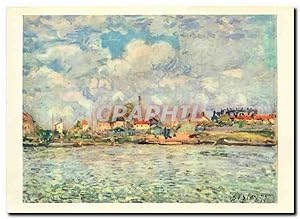 Imagen del vendedor de Carte Postale Moderne Les Chefs d'Ceuvre du Musee du Havre Alfred Sisley Le Point du jour a la venta por CPAPHIL