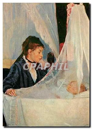 Bild des Verkufers fr Carte Postale Moderne Berthe Morisot 1841 1895 Le Berceau zum Verkauf von CPAPHIL