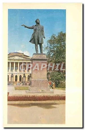Image du vendeur pour Carte Postale Moderne Monumento to AS Pushkin Arts Square mis en vente par CPAPHIL