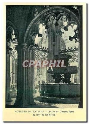 Imagen del vendedor de Carte Postale Moderne Mosteiro da Batalha Lavabo do Claustro Real do lado do Refeitorio a la venta por CPAPHIL